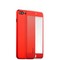 Чехол-накладка карбоновая Coblue 4D Glass & Carbon Case (2в1) для iPhone 8 Plus/ 7 Plus (5.5") Красный - фото 55463