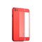 Чехол-накладка супертонкая Coblue Slim Series PP Case & Glass (2в1) для iPhone SE (2020г.)/ 8/ 7 (4.7) Красный - фото 55468