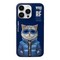 Чехол силиконовый Nimmy Friends Cool сute 2.0/ Tall Rich and Handsome для iPhone 15 (6.1") Титан - фото 59809