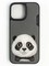 Чехол силиконовый Nimmy Friends Big Eyes series/ Panda для iPhone 15 (6.1") Черный - фото 59810