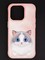 Чехол силиконовый Nimmy Friends Big Eyes series/ Ragdoll для iPhone 15 (6.1") Розовый - фото 59827