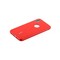 Чехол-накладка силиконовый Cherry матовый 0.4mm & пленка для iPhone XS/ X (5.8") Красный - фото 55505