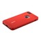 Чехол-накладка силиконовый Cherry матовый 0.4mm & пленка для iPhone SE/ 5S/ 5 (4.0") Красный - фото 55507