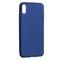 Чехол-накладка Deppa Case Silk TPU Soft touch D-89037 для iPhone XS Max (6.5") 1мм Синий металик - фото 15951