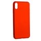 Чехол-накладка Deppa Case Silk TPU Soft touch D-89038 для iPhone XS Max (6.5") 1мм Красный металик - фото 15952