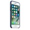 Apple leather case для iPhone 7 - Тёмно-синий - фото 7658