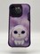 Чехол силиконовый Nimmy Friends Big Eyes series/ Rabbit для iPhone 15 Pro Max (6.7") Фиолетовый - фото 63335