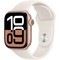 Apple Watch Series 10 GPS 42mm Rose Gold Aluminum S/M/L Starlight Sport Band - фото 63356