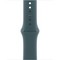 Apple Watch Series 10 GPS 42mm Rose Gold Aluminum S/M/L Lake Green Sport Band - фото 63361