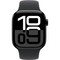 Apple Watch Series 10 GPS 42mm Jet Black Aluminum S/M/L Black Sport Band - фото 63366