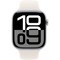 Apple Watch Series 10 GPS 46mm Silver Aluminum S/M/L Starlight Sport Band - фото 63405