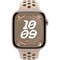 Apple Watch Series 10 GPS 46mm Rose Gold Aluminum S/M/L Desert Stone Nike Sport Band - фото 63456