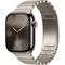 Apple Watch Series 10 GPS + Cellular 42mm Natural Titanium Link Bracelet - фото 63470