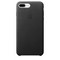 Apple leather case для iPhone 7 Plus - Чёрный - фото 7683
