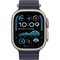 Apple Watch Ultra 2 (2024) GPS + Cellular 49mm Natural Ocean Band Navy - фото 63542