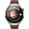 Huawei Watch 4 Pro Dark Brown Leather Strap - фото 70681