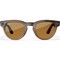 Ray-Ban Headliner Shiny Warm Stone Transparent/ Tint to Saffron Yellow Transitions M/L - фото 78922
