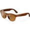 Ray-Ban Skyler Shiny Caramel Transparent/ Brown Polarized M/L - фото 78944