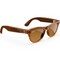Ray-Ban Skyler Shiny Caramel Transparent/ Brown Polarized M/L - фото 78946