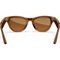Ray-Ban Skyler Shiny Caramel Transparent/ Brown Polarized M/L - фото 78947