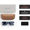 Ray-Ban Wayfarer Matte Jeans Transparent/ Dusty Blue Polarized M/L - фото 78978