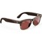 Ray-Ban Wayfarer Shiny Warm Stone Transparent/ Tint to Watermelon Red Transitions M/L - фото 79000