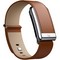 Кожаный люксовый ремешок Whoop LeatherLuxe Straight 5.0 Chestnut/Cream with Titanium - фото 80943