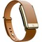 Кожаный люксовый ремешок Whoop LeatherLuxe Tapered 5.0 Camel with Gold - фото 80946