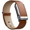 Кожаный люксовый ремешок Whoop LeatherLuxe Straight MG Chestnut/Cream with Titanium - фото 81026