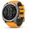 Garmin Fenix 8 51mm Amoled Sapphire Carbon Gray DLC Titanium with Spark Orange Silicone (010-02905-11) - фото 81839
