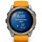 Garmin Fenix 8 51mm Amoled Sapphire Carbon Gray DLC Titanium with Spark Orange Silicone (010-02905-11) - фото 81841