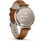 Garmin LILY 2 Cream Gold Case with Tan Leather Band (010-02839-02) - фото 81931