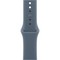 Apple Watch Series 11, 42 mm, Space Gray Aluminium  Anchor Blue Sport Band - фото 83105