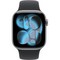 Apple Watch Series 11, 42 mm, Space Gray Aluminium  Black Sport Band - фото 83118