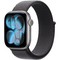 Apple Watch Series 11, 42 mm, Space Gray Aluminium  Dark Gray Sport Loop - фото 83138