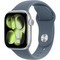 Apple Watch Series 11, 42 mm, Silver Aluminium  Anchor Blue Sport Band - фото 83143