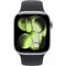 Apple Watch Series 11, 42 mm, Silver Aluminium  Black Sport Band - фото 83165