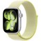 Apple Watch Series 11, 42 mm, Silver Aluminium  Neon Yellow Sport Loop - фото 83170