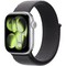Apple Watch Series 11, 42 mm, Silver Aluminium  Dark Gray Sport Loop - фото 83178