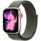 Apple Watch Series 11, 42 mm, Rose Gold Aluminium  Forest Sport Loop - фото 83200