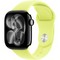 Apple Watch Series 11, 42 mm, Jet Black Aluminium  Neon Yellow Sport Band - фото 83204