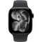 Apple Watch Series 11, 42 mm, Jet Black Aluminium  Black Sport Band - фото 83213