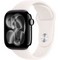 Apple Watch Series 11, 42 mm, Jet Black Aluminium  Light Blush Sport Band - фото 83216