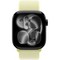 Apple Watch Series 11, 42 mm, Jet Black Aluminium  Neon Yellow Sport Loop - фото 83219