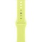 Apple Watch Series 11, 46 mm, Space Gray Aluminium  Neon Yellow Sport Band - фото 83230