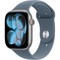 Apple Watch Series 11, 46 mm, Space Gray Aluminium  Anchor Blue Sport Band - фото 83231