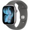 Apple Watch Series 11, 46 mm, Space Gray Aluminium  Stone Gray Sport Band - фото 83247