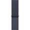 Apple Watch Series 11, 46 mm, Space Gray Aluminium  Anchor Blue Sport Loop - фото 83256