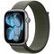 Apple Watch Series 11, 46 mm, Space Gray Aluminium  Forest Sport Loop - фото 83260