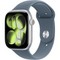 Apple Watch Series 11, 46 mm, Silver Aluminium  Anchor Blue Sport Band - фото 83268